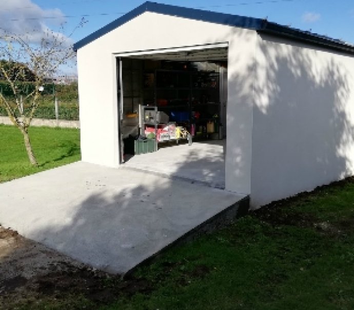 Garage Béton Enduit BATZ SUR MER 2